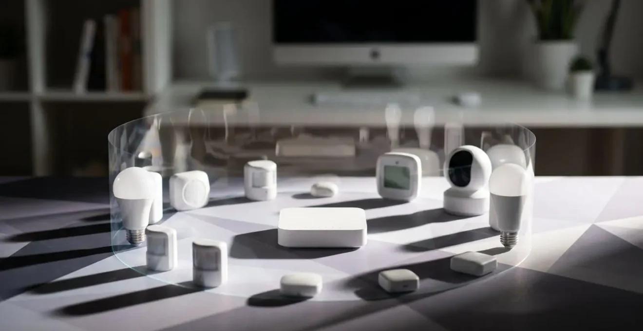 Mini router dedicato per rete IoT isolata con dispositivi smart connessi